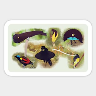 Birds of Paradise [Set] Sticker